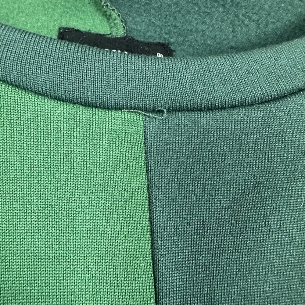 Triumph Tragedy Mens Pullover Two Tone Green "Saint" Sweatshirt Large READ ALL - Picture 3 of 12